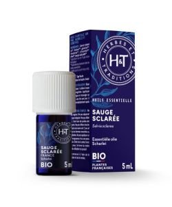 SAUGE SCLARÉE (Partie aérienne fleurie) Salvia sclarea BIO, 5&nbsp;ml